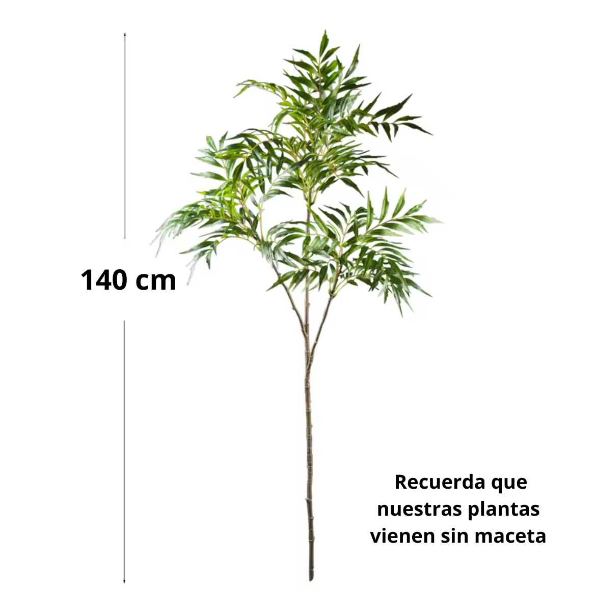 Bambú Sagrado – Planta Artificial Tropical Alta (3 tamaños)