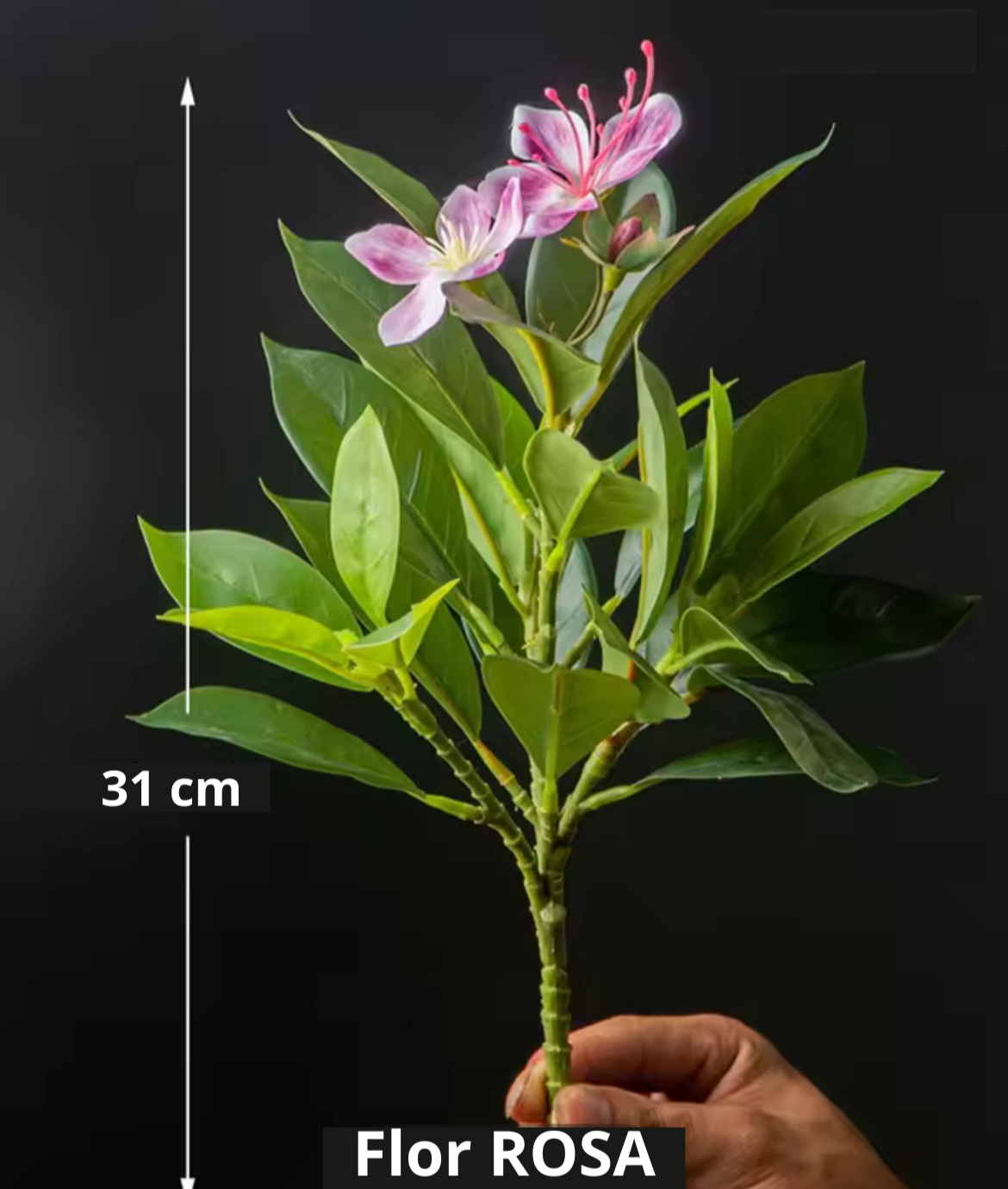 Azalea Artificial Blanca o Rosa – 21, 31 y 40 cm | Planta Decorativa