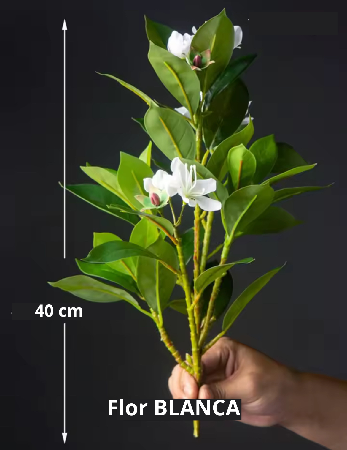 Azalea Artificial Blanca o Rosa – 21, 31 y 40 cm | Planta Decorativa
