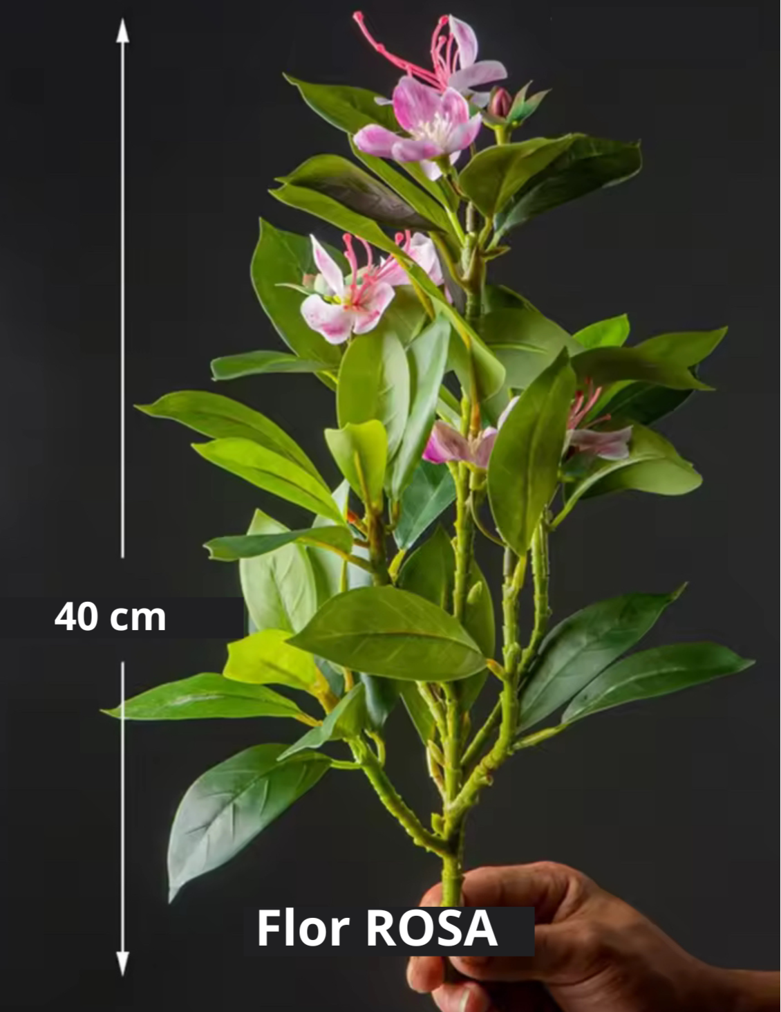 Azalea Artificial Blanca o Rosa – 21, 31 y 40 cm | Planta Decorativa