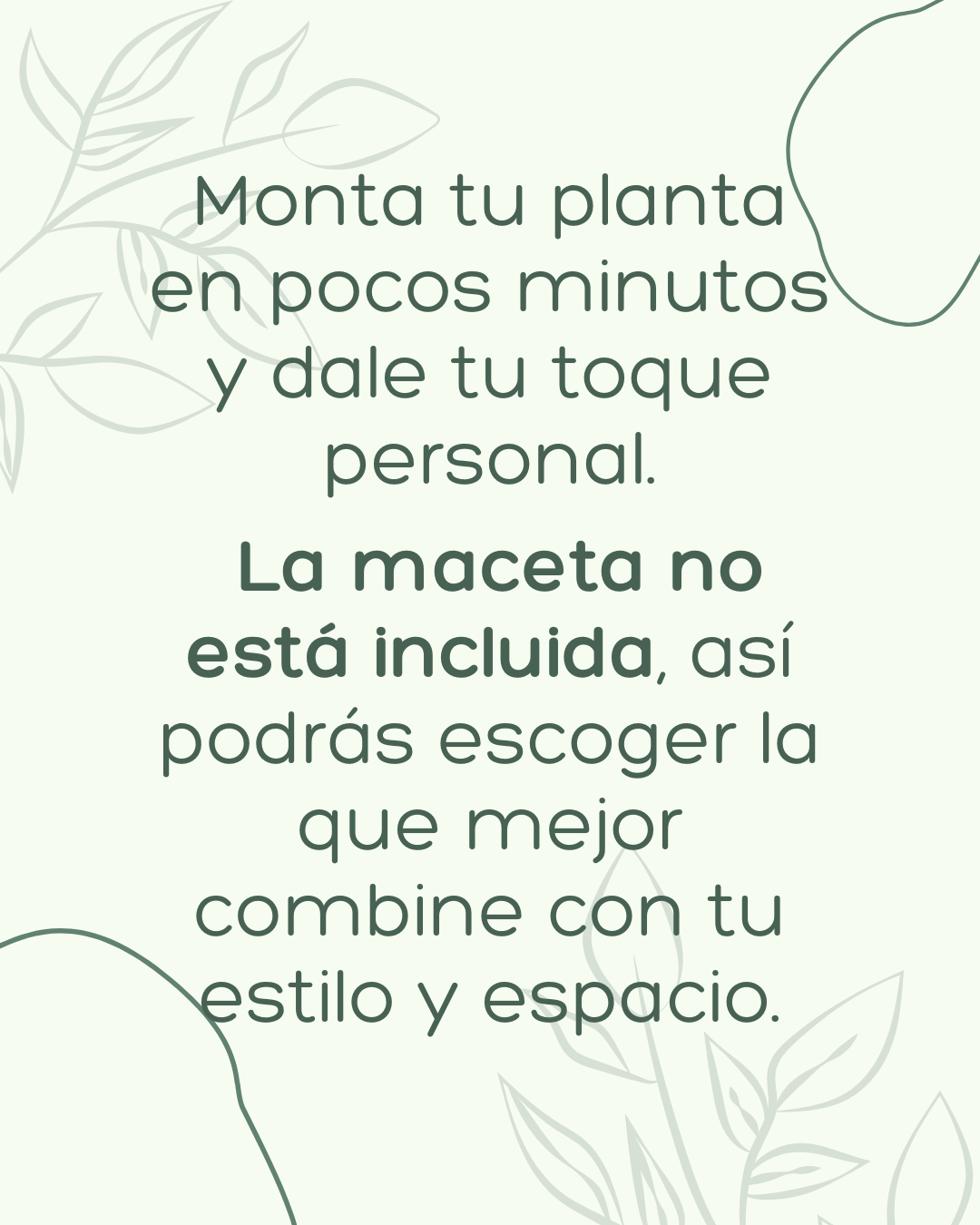 Monstera “Costilla de Adán” Artificial – 65 cm | Planta Tropical de Interior