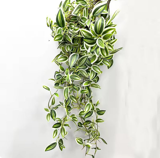 Enredadera Artificial Verde – 75 cm | Hojas Colgantes para Decoración Natural